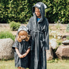 Short-Sleeve Poncho WOLF - For KIDS (Size 122-150)