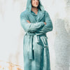 Unisex Hooded Bathrobe - Bamboo Terry