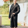 Unisex Hooded Bathrobe - Bamboo Terry