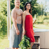Spa Wrap for Men - Cotton Terry
