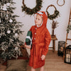 Bamboo Terry Bathrobe FOX – For KIDS (Size 122-150)