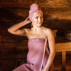 Hair Wrap for Women - Cotton Waffle