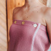 Spa Wrap for Women - Cotton Waffle