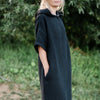 Short-Sleeve Surf Poncho - Cotton Waffle
