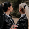Luxury Silk Scrunchie - Black