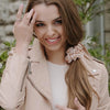 Luxury Silk Scrunchie - Rose