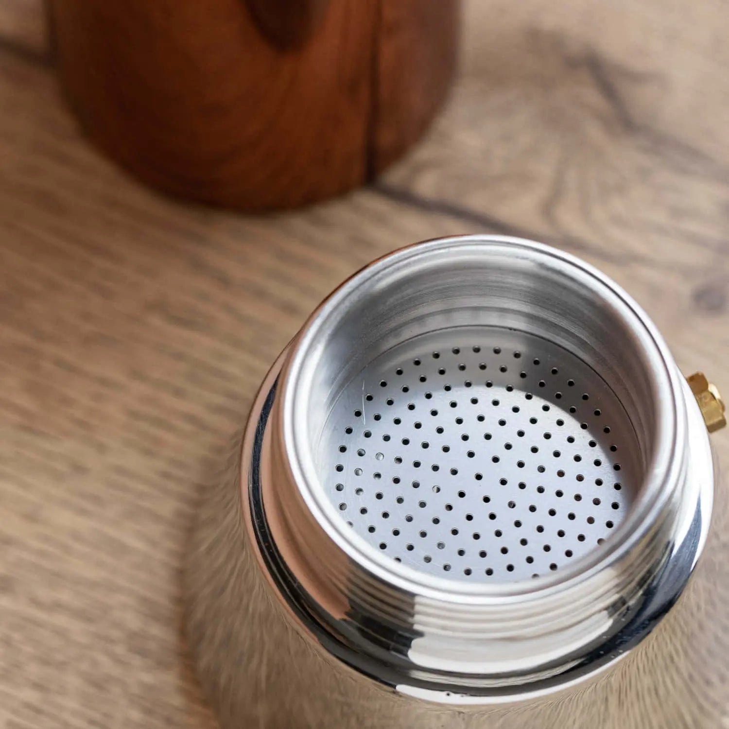 La Cafetière Polished Stainless Steel Copper Stovetop - 300 ml