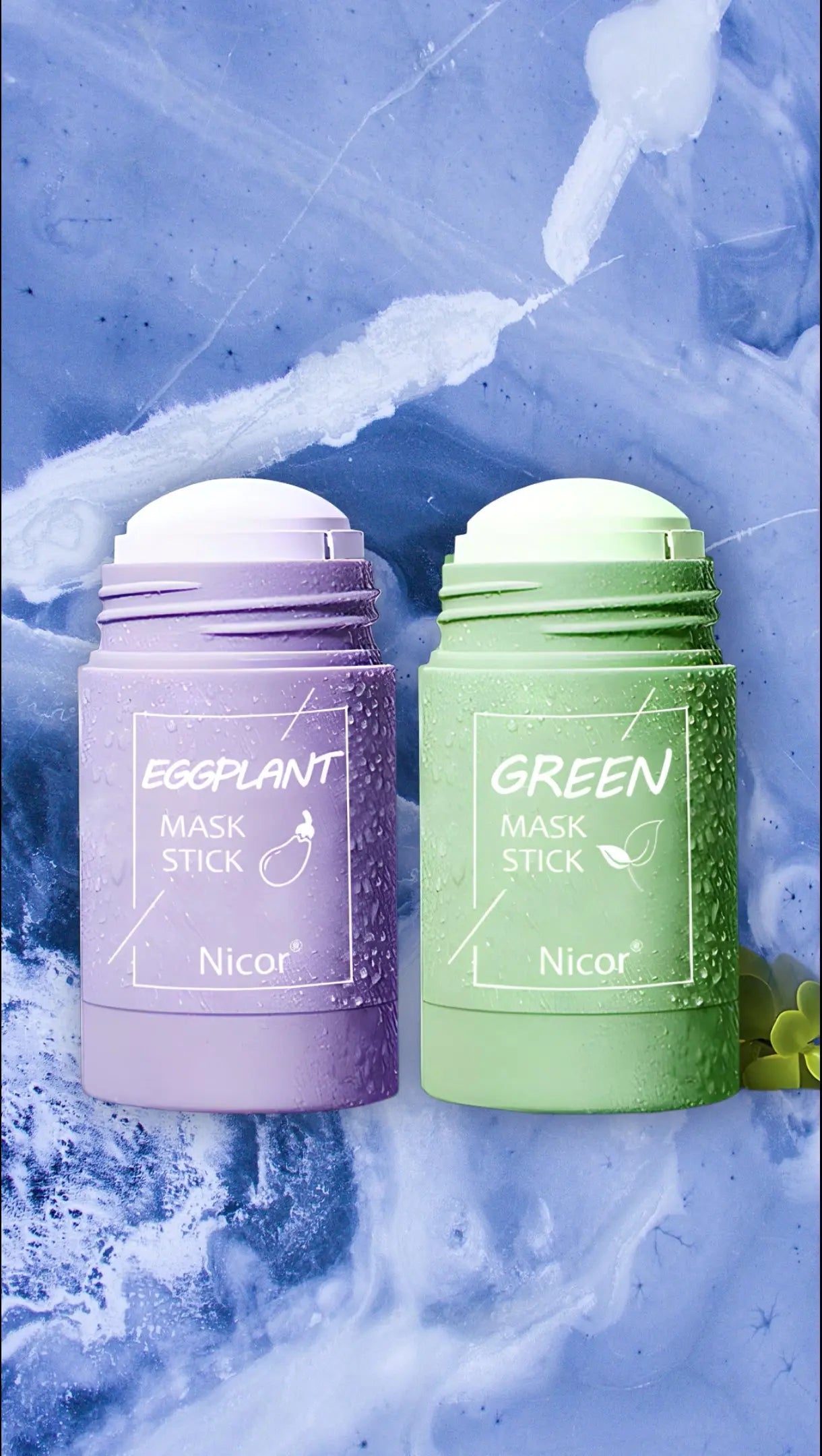 Detox & Glow Green Tea Mask – Anti-Acne & Pore Refining Nicor