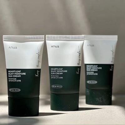 Anua Heartleaf Silky Moisture Sun Cream SPF50+ Anua