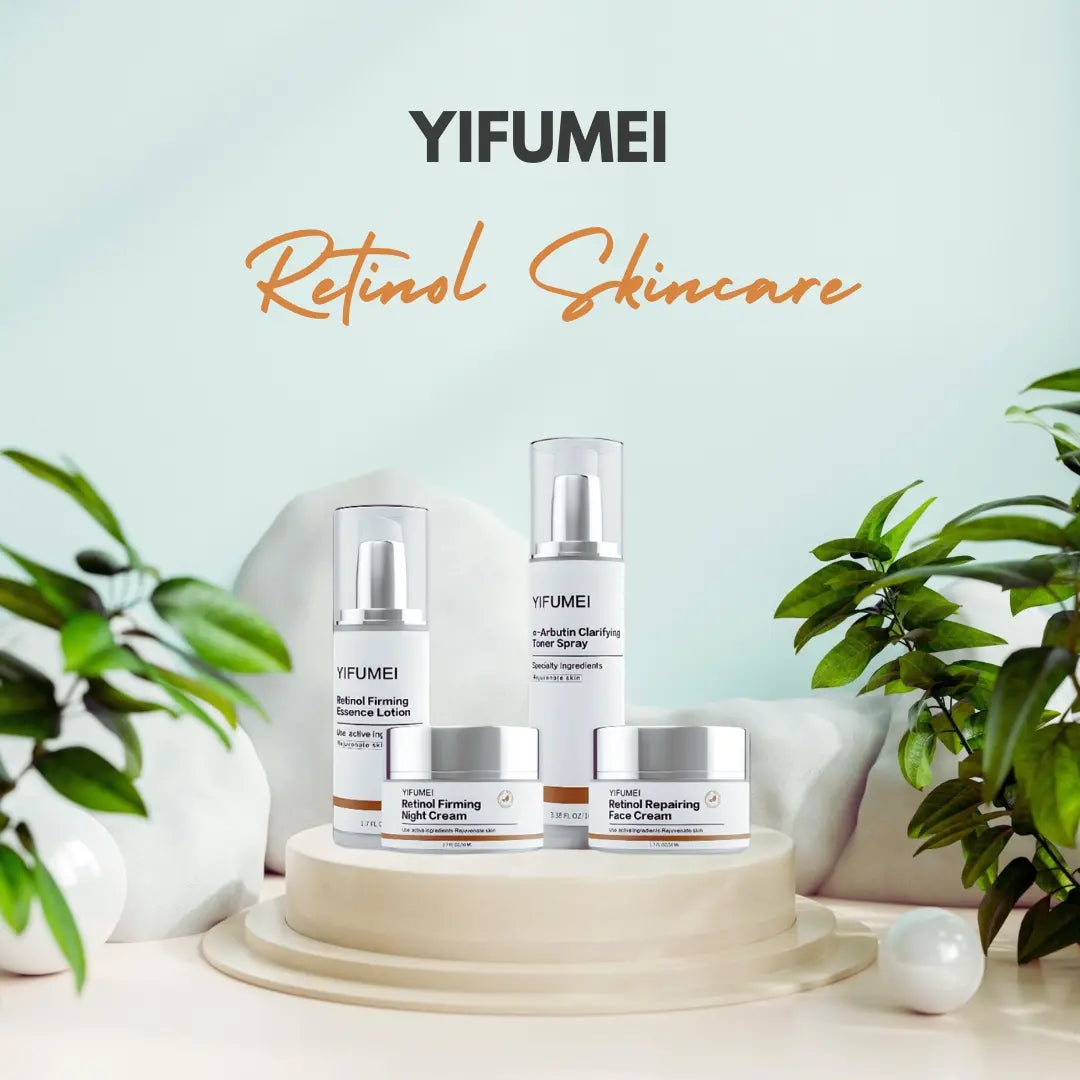 Korean Cosmetics 4pcs/set Retinol Face Care Sets YUFUMEI