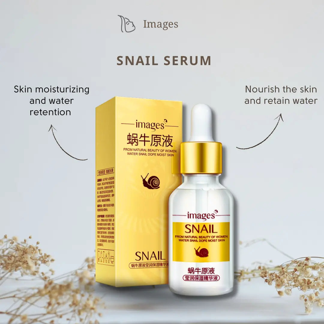 Snail moisturizing nourishing serum Images