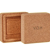 Solid Hair-Care Set with Corkwood Travel Cases