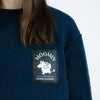 Moomintroll Adventure Fleece - Navy/White