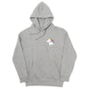 Premium Hoodie Moomintroll - Grey