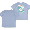 Moomintroll's Adventure T-Shirt Unisex - Blue
