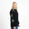Hide and Seek Longsleeve Shirt With Cuffrib Unisex - Black