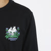 Hide and Seek Longsleeve Shirt With Cuffrib Unisex - Black