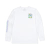 Moomintroll's Adventure Longsleeve Shirt With Cuffrib Unisex - White