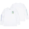 Moomintroll's Adventure Longsleeve Shirt With Cuffrib Unisex - White