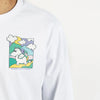 Moomintroll's Adventure Longsleeve Shirt With Cuffrib Unisex - White