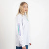 Moomintroll's Adventure Longsleeve Shirt With Cuffrib Unisex - White