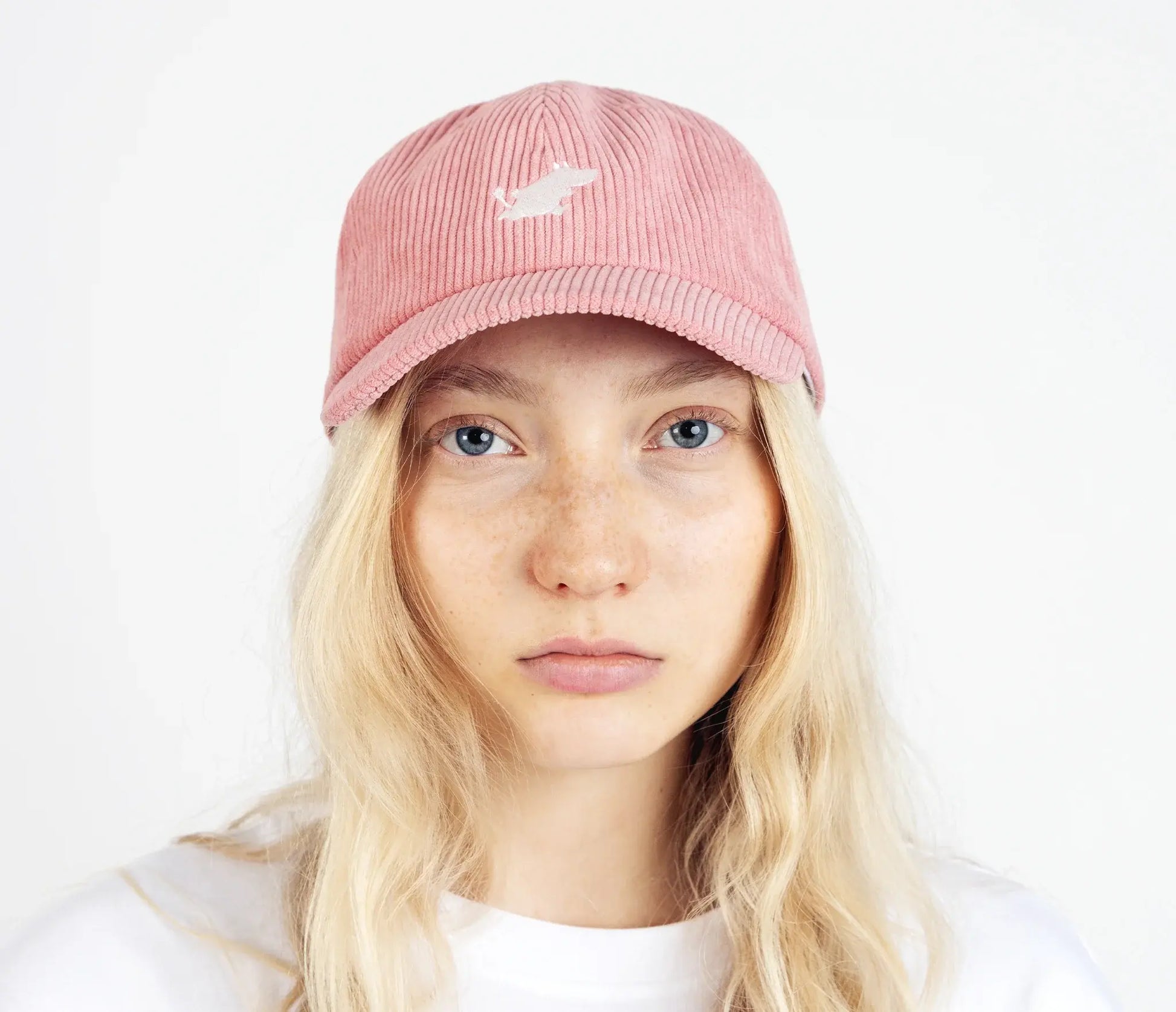 Moomintroll Corduroy Adult Cap - Pink