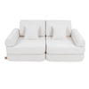 Medium Modular Sofa for Kids - Boucle White