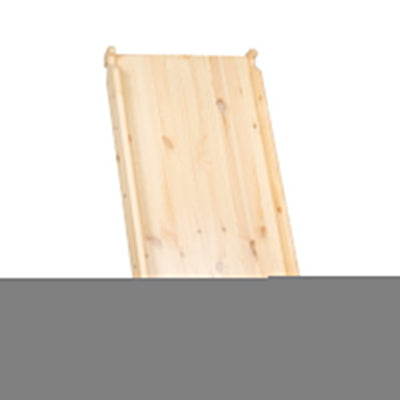 Ladder with a Slide-Climbing Wall - Natural Wood
