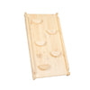 Ladder with a Slide-Climbing Wall - Natural Wood