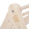 Ladder with a Slide-Climbing Wall - Natural Wood