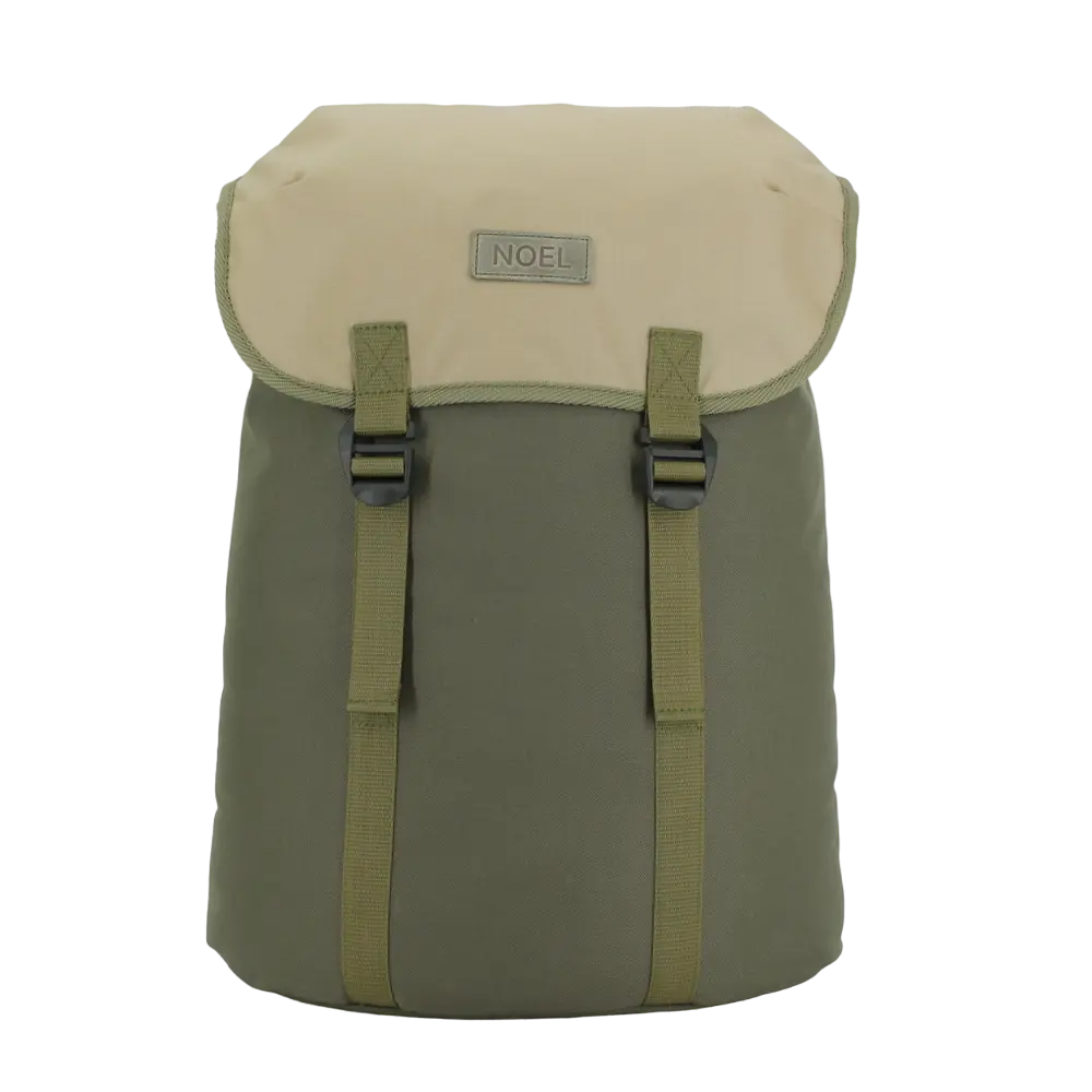 Cafe Backpack with G-hook - Khaki & Beige