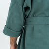 Waffle Fabric Robe for Men