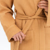 Waffle Fabric Robe for Women
