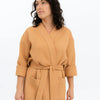 Waffle Fabric Robe for Women