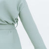 Waffle Fabric Robe for Women