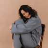 Waffle Fabric Robe for Women