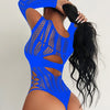 VelvetMesh Long Sleeve Set Trendarium