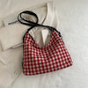 Plaid Large Capacity Commute Leisure Simple Backpack Trendarium
