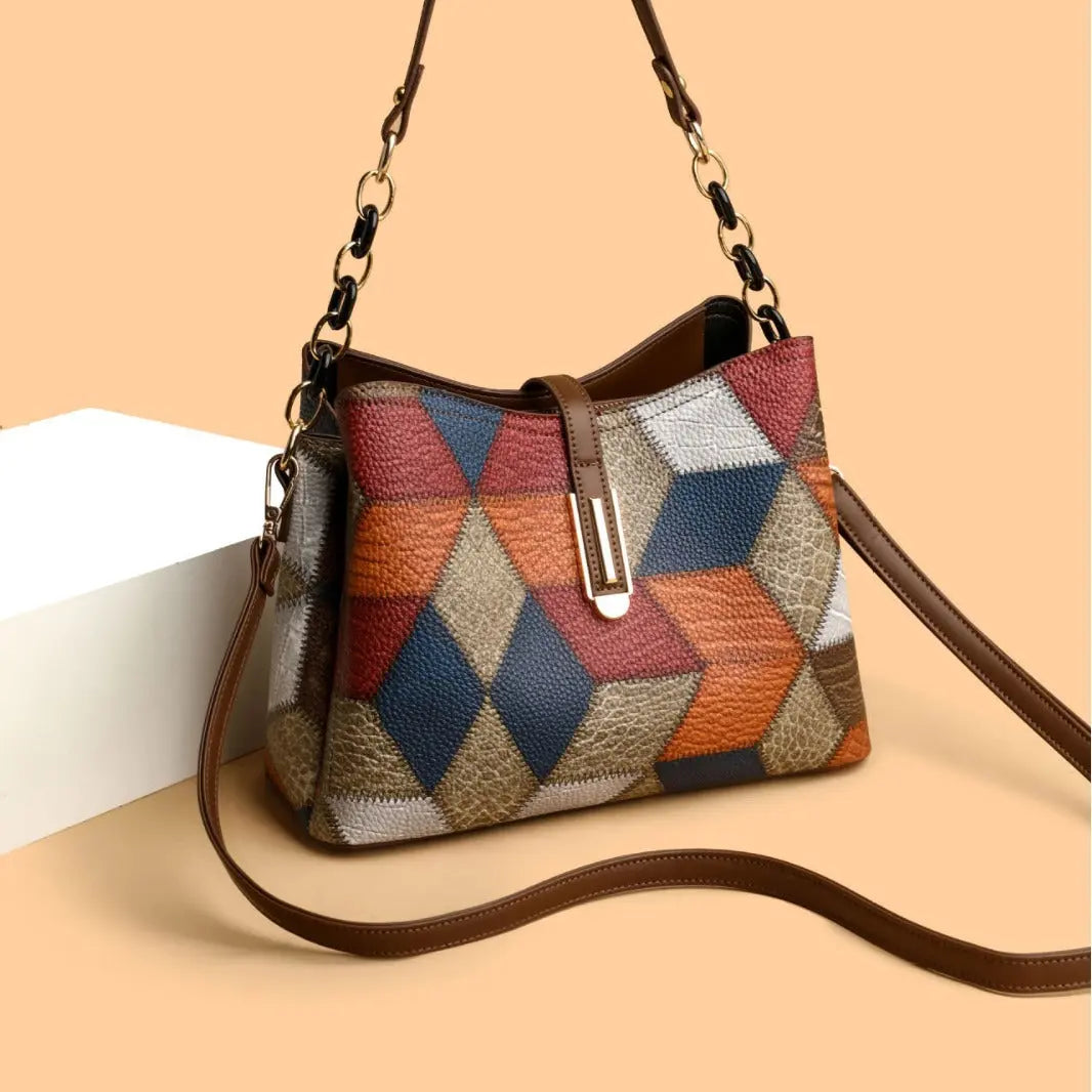 Retro Shoulder Messenger Bag Large Capacity Handbag Trendarium