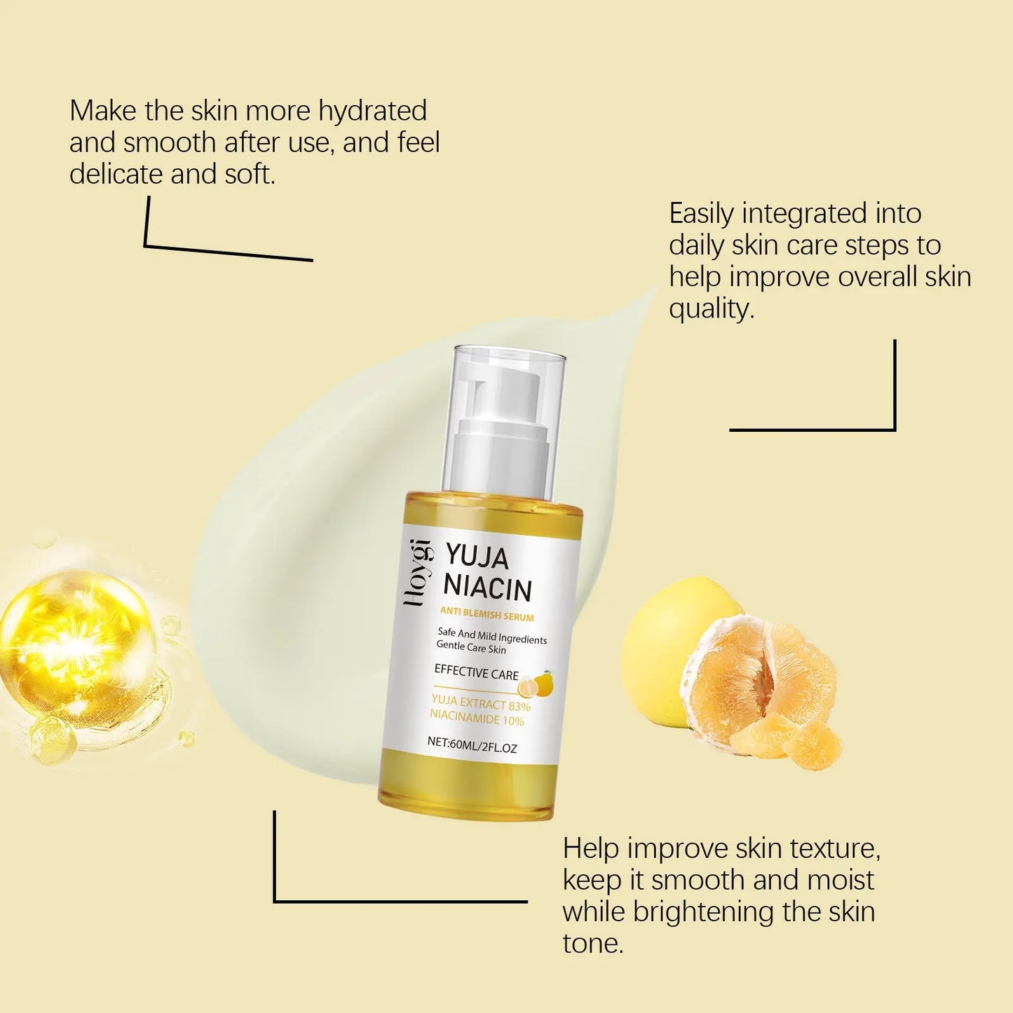 HOYGI Nicotinamide Brightening Water Skin Moisturizing Lotion Hoygi