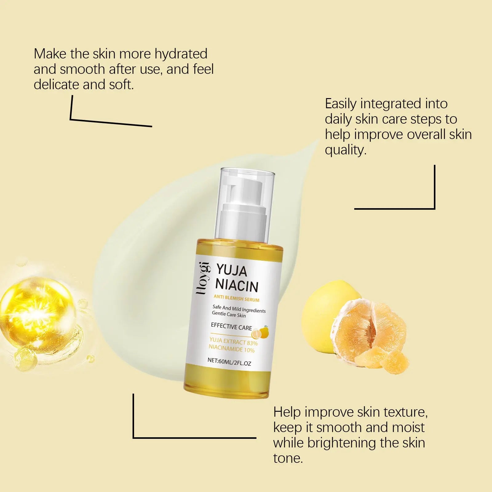 HOYGI Nicotinamide Brightening Water Skin Moisturizing Lotion Hoygi