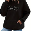 CozyMood ‘Smile’ Print Hoodie Trendarium