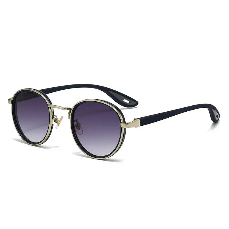 Soleil Retro Round Glasses Trendarium