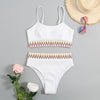Zigzag Ribbed High-Waist Bikini Set – Sculpt & Shine Collection Trendarium