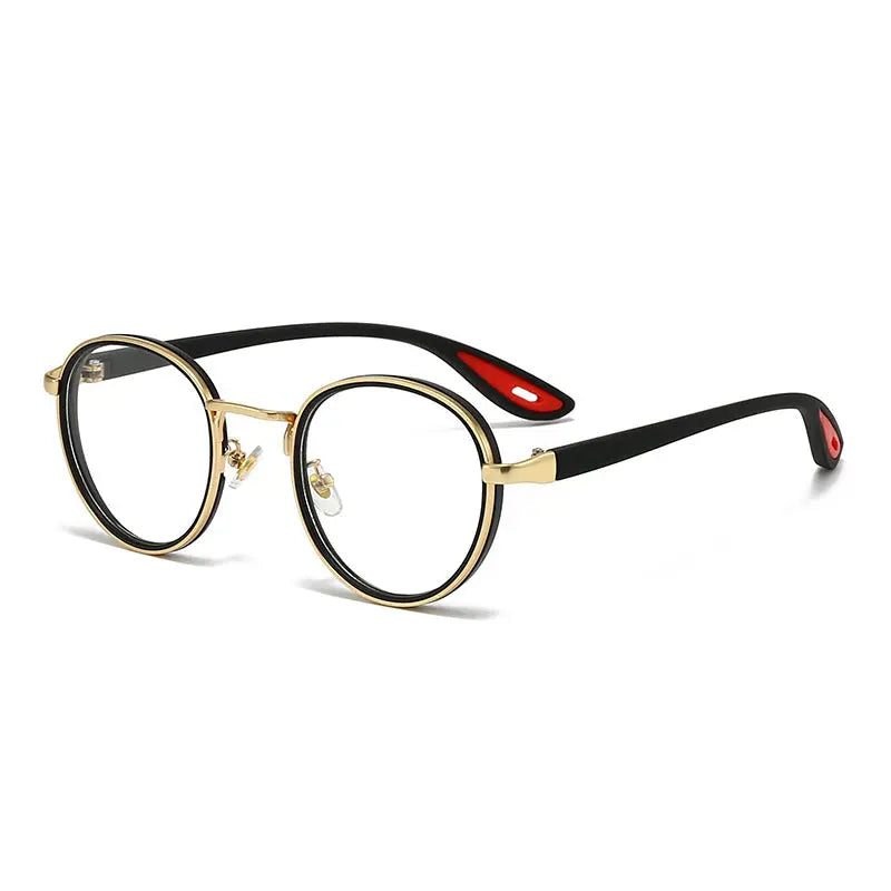 Soleil Retro Round Glasses Trendarium