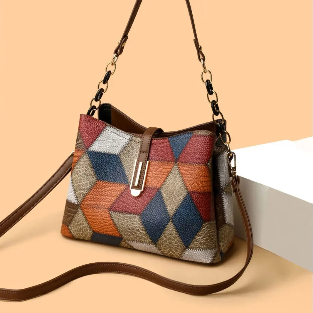 Retro Shoulder Messenger Bag Large Capacity Handbag Trendarium