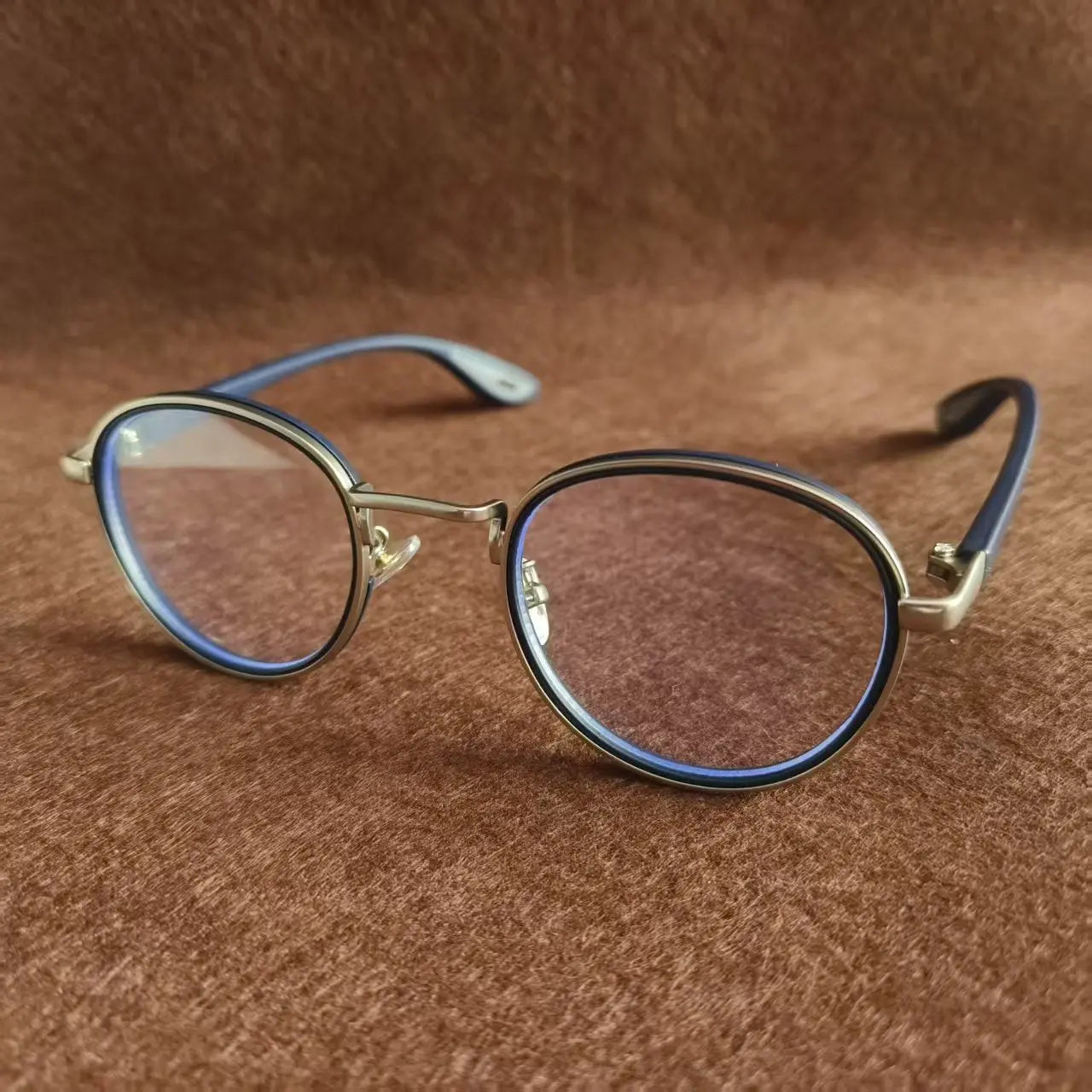 Soleil Retro Round Glasses Trendarium