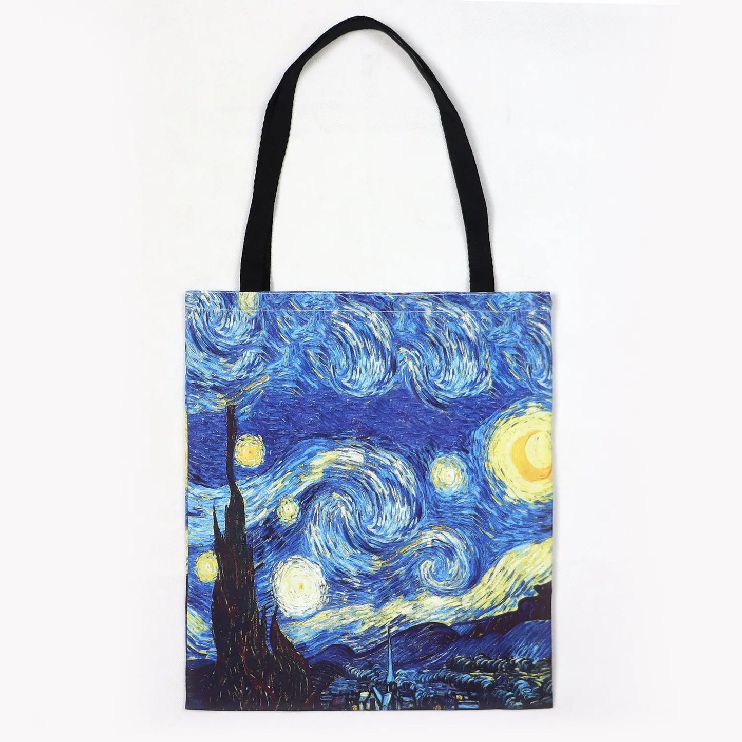 Van Gogh The Starry Night Oil Painting Tote Bag Women's Canvas Bag Trendarium