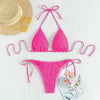 Shimmer Knot Bikini Set Trendarium