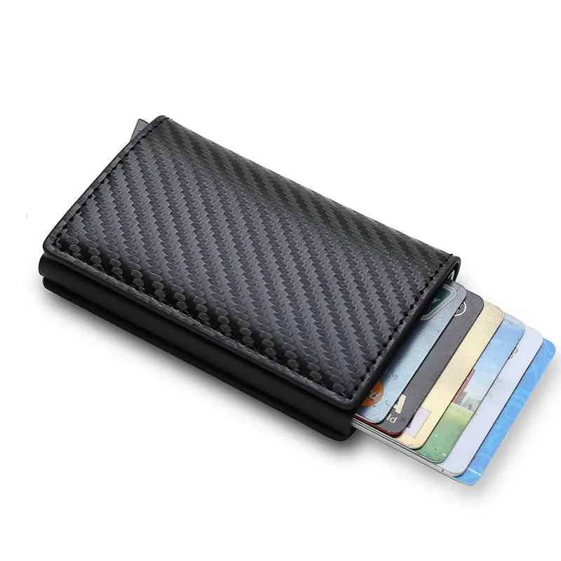 RFID-Proof Smart Wallet - CarbonVault Trendarium